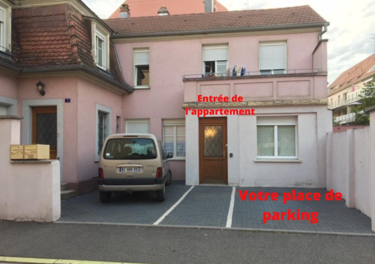 Gruenewald Colmar - Studio 2 Pers - Parking Zewnętrze zdjęcie